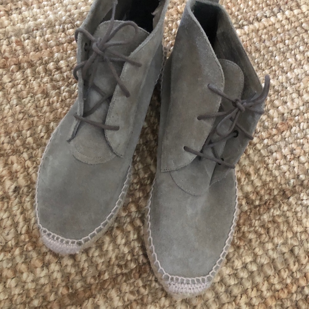 Balenciaga suede boots